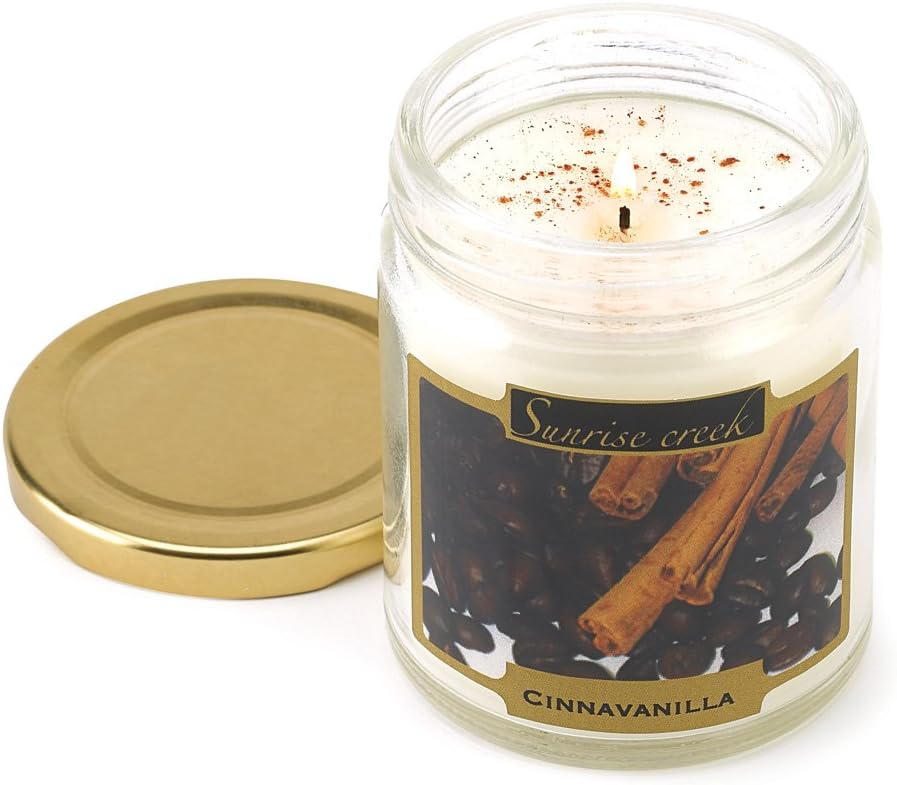 Cinnamon Vanilla Scented Candle Home & Kitchen