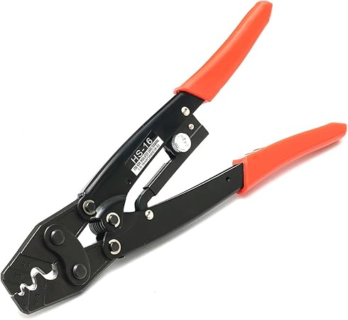 Heleish Hs 16 1 25 16mm2 Cosse De Cable Sertissage Outil Pince A Sertir Nue Terminal Fil Cutter Outil Accessoire Amazon Fr Bricolage