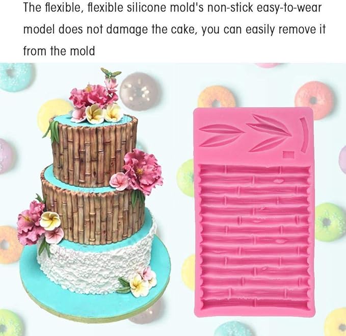 AKAMAS Molde de bambú para Tartas, Pan, Magdalenas, Tartas de ...