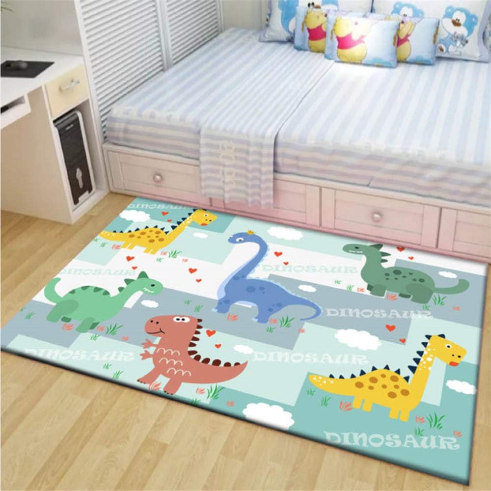 KFEKDT Cartoon Children Bedroom Area Rug Boy Gift Baby Game Crawling Rug Mat Home Decoration Rug Living Rug No-03 100x120cm