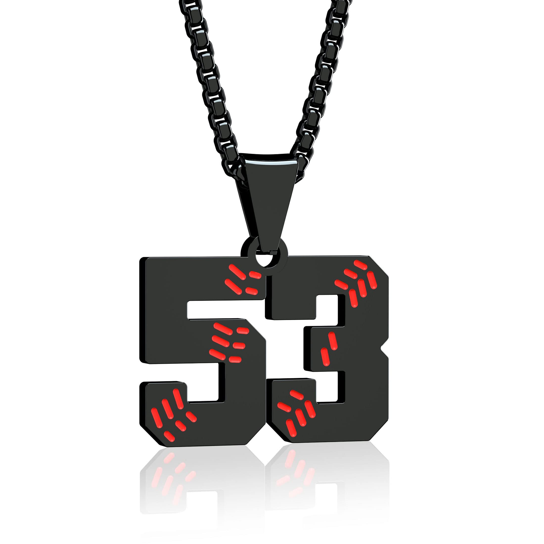 Suweibuke Inspiration Baseball Necklaces Baseball
