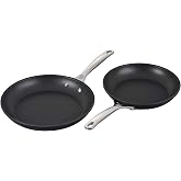 Le Creuset Toughened Non-Stick PRO Fry Pan Set, 2 pc. (9.5" &amp; 11" Fry Pan)