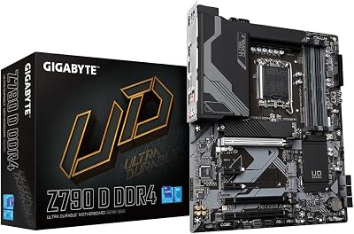 Gigabyte Z790 D DDR4 Motherboard Intel 14th Gen PCIe 4.0 M.2 2.5GbE LAN USB 3.2