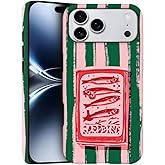 Case for iPhone 17 Pro Max,Italian Retro Fish Minimalist Phone Case Cover for Girls Women（Frosted & Durable）