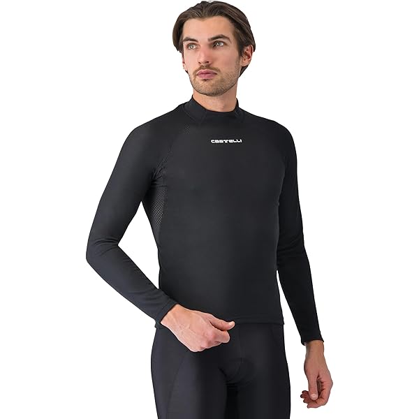 CASTELLI Cold Days 2nd Long-Sleeve Baselayer - Men's, Black, S at