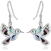 Dreamboat Cute Animal Dangle Drop Earrings for Women 925 Sterling Silver Hypoallergenic Animals Hook Earring Birthday Party Jewelry Gifts for Sensitive Ears