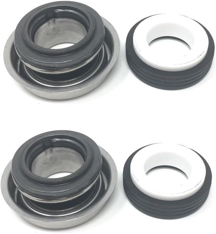 2 Pack Pool & Spa Pump Shaft Seal 5/8" Replacement For PS-1000 AS-1000