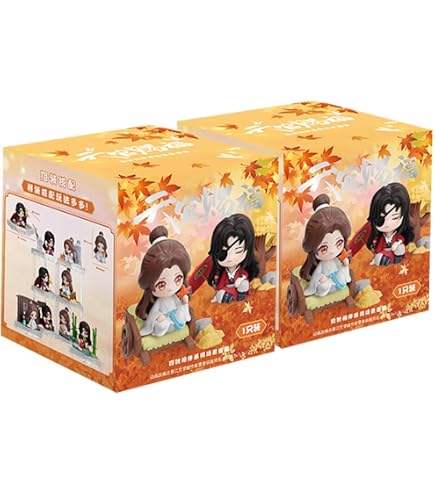 Figure Tian Guan Ci Fu Xie Lian E Hua Cheng, Set Di 2 Action Figure In PVC, Alte 8-9 Cm, Collezionabili Per Fan, Decorazione Scrivania, Regalo Compleanno - 4
