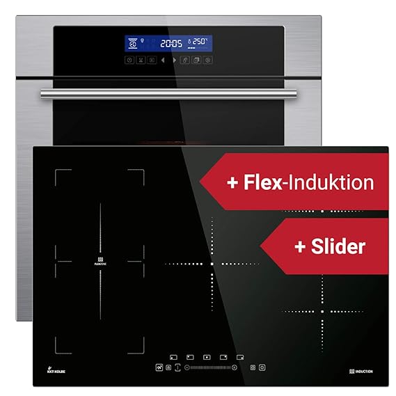 KKT KOLBE SET80152bFZ / autarkes Herd-Set / 60 cm Backofen / 77 cm Kochfeld