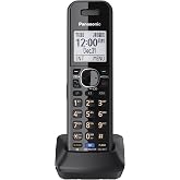 Panasonic DECT 6.0 Plus Cordless Phone Handset Accessory Compatible with 2-Line Cordless Phones KX-TG95xx Series Business Telephones, Headset Jack - KX-TGA950B (Black)