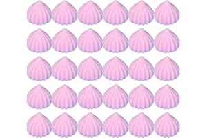 Meringue Style Simulated Candy PVC Decorations for Creating Unique Displays in Bakeries or Art Projects (Pink)