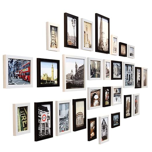 Amazon Com Photo Frame Wall Sencilla Sala De Estar Moderna Foto