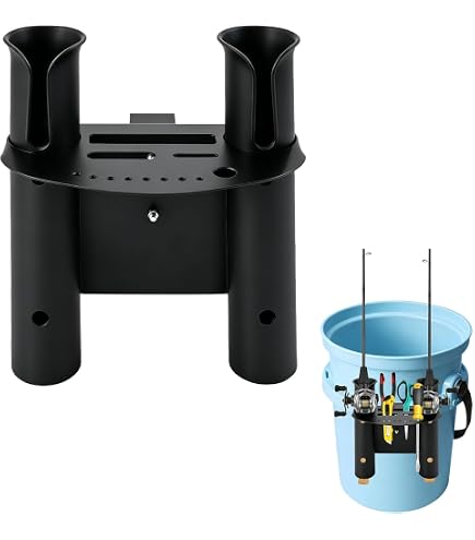 bucket fishing rod holder Metal Fit for Yeti Bucket, Magnetic & Fixed Mount EX 30/3 Berkley® Fusion19™ Shakey Head 1/2 HDPE Plastic Offshore Options:7'2