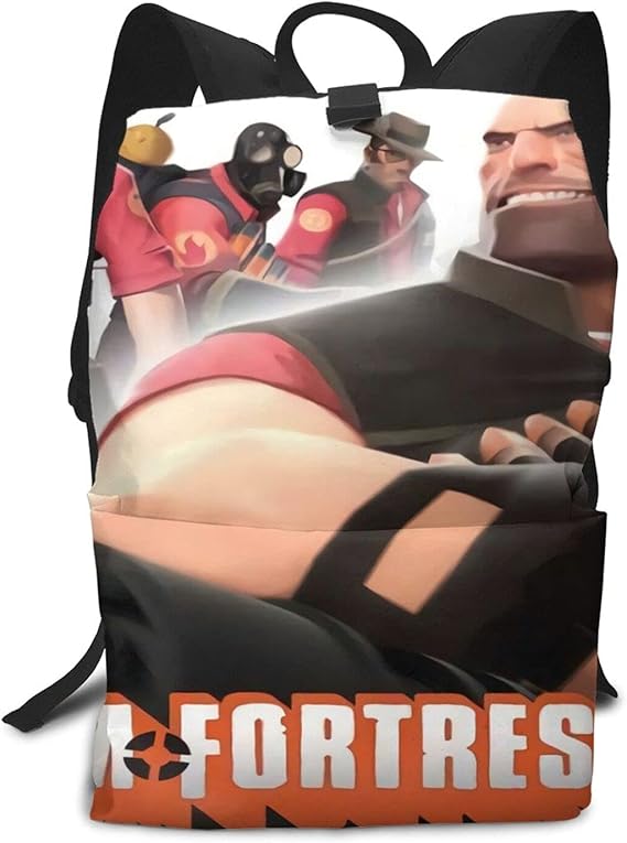 Team Fortress 2 Backpack Bookbags Laptop Backpack for Women Men Vintage