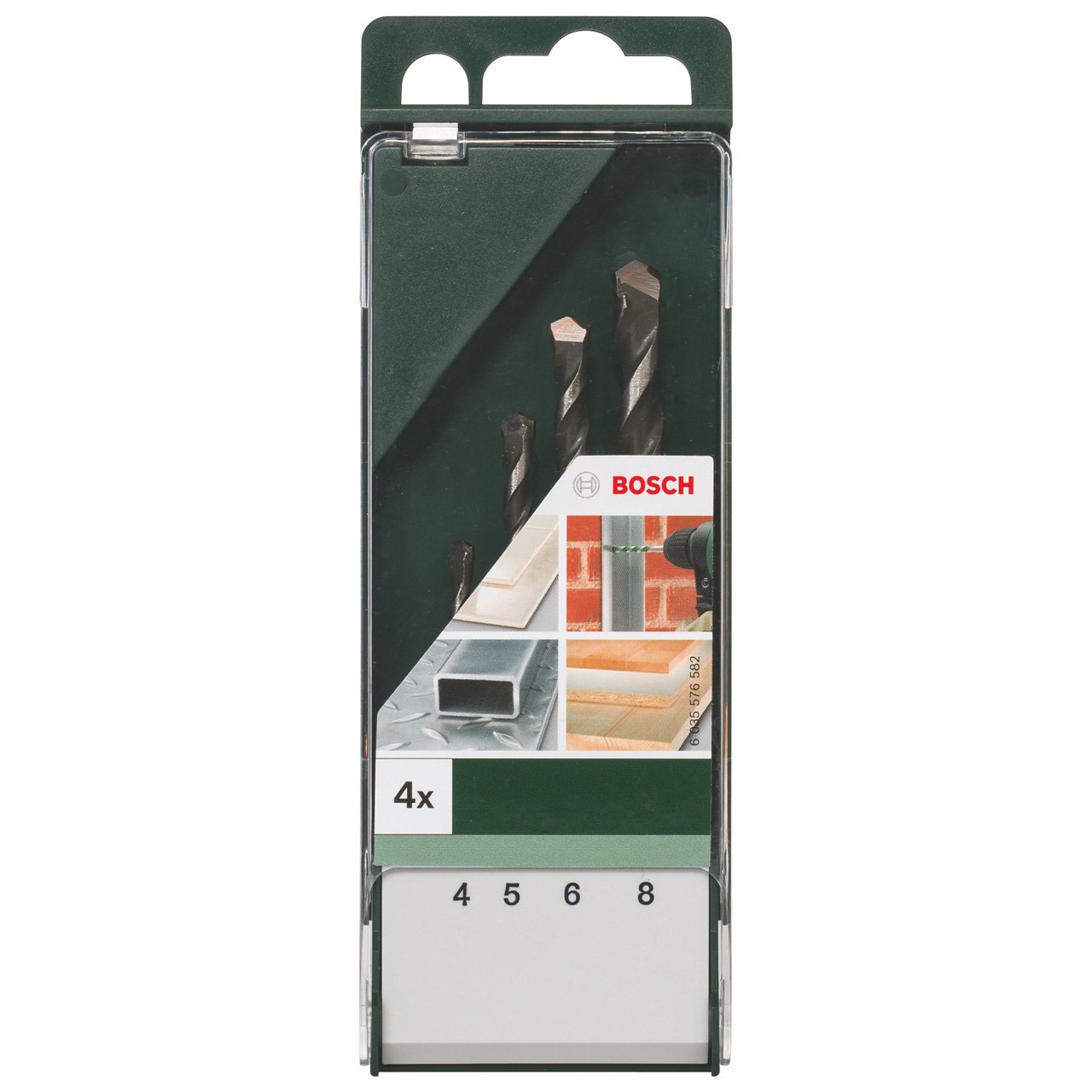 Bosch 2609255480 Multi-Purpose Drill Bit Set (4-Piece)