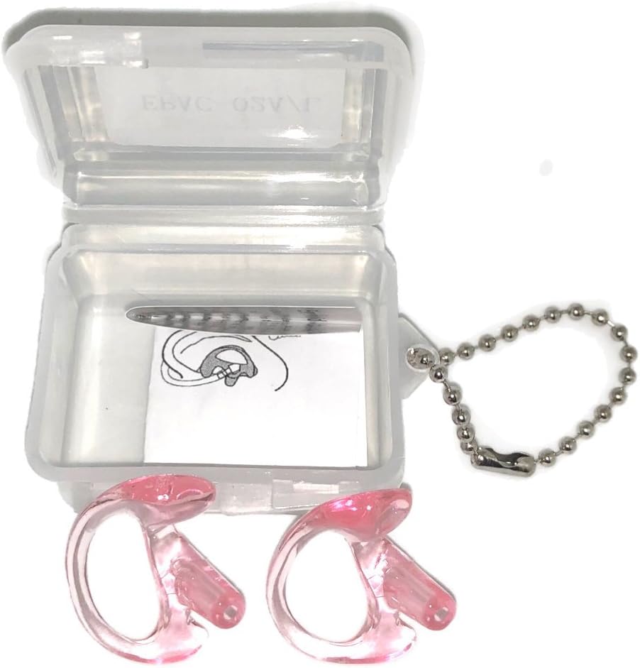 Tactical Mic Left Medium Two Way Radio Ear Mold Replacement Earpiece Insert for Acoustic Coil Tube Earbud (Pack of 2)