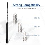 Eightwood Universal Car Antenna Replacement DAB AM/FM Roof Mast 23cm view 4