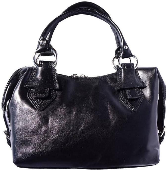 Leather Handbag with Double Handle Handbags