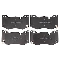 TRQ Front Brake Pads Ceramic Compatible with