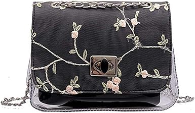 transparent crossbody jelly bag