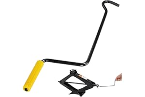 SHINEOFI Car Jack Handle Replacement 14In Universal Steel Hand Crank Lever for Tire Jack Lift Accessories Durable and Easy to