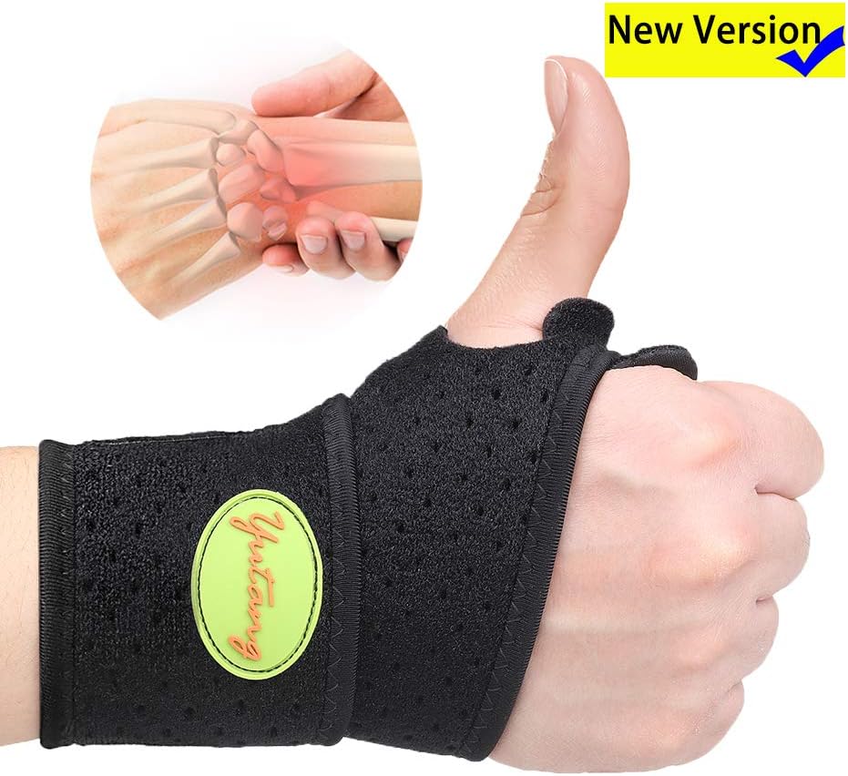 2020 New Version Profession Wrist Brace for Ca rpal Tunnel, Strap/Brace/Support/Wraps for Right and Left Hands Day & Night…