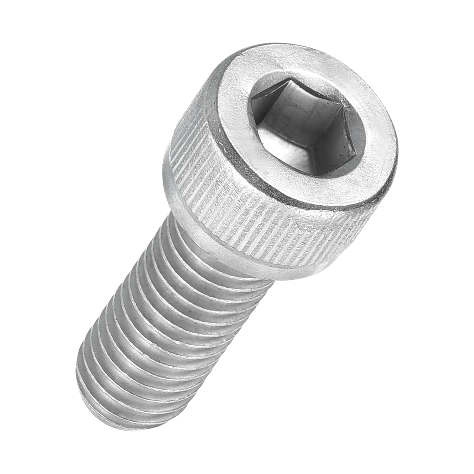 Kozelo 10pcs Socket Head Cap Screws - [M8-1.25 x 22mm] 304 Stainless Steel Allen Socket Drive for Electrical Motor 3D Printing Fan Engine Replacement Use, Silver — image 1