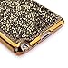 Galaxy Note 3 Case, NSSTAR Beauty Luxury Shiny Sparkle Bling Bling Glitter Handcraft Crystal [Rhinestone Diamond] Hard Plastic Plated Slim Case Cover Full Cover Protective Case for Galaxy Note 3,Gold