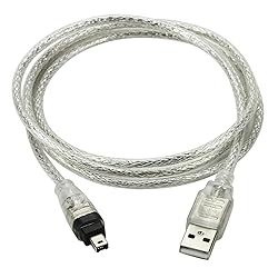ALINNA 5FT USB 2.0 Male to IEEE 1394 4Pin Male