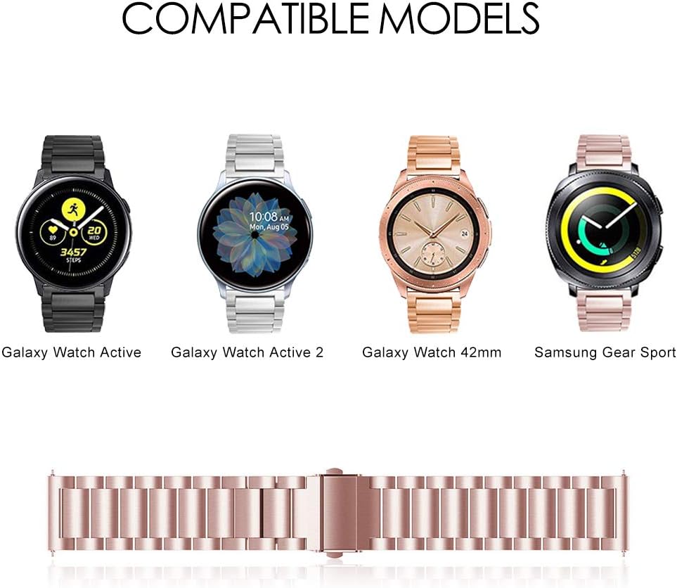 Syxinn Strap for Galaxy Watch 4/4 Classic 42mm 46mm/5/5 Pro 45mm/6/6 Classic/3 41mm/Galaxy Watch Active/Active 2 40mm 44mm Strap Band - Image 5