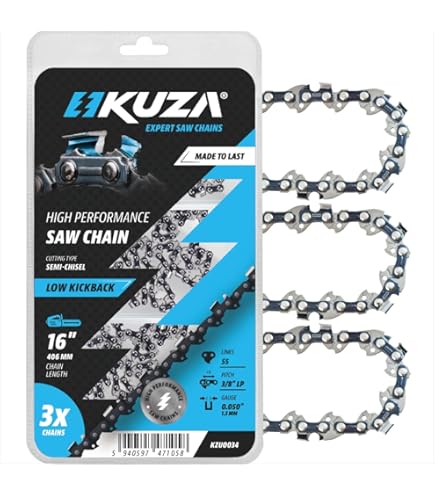 Amazon.com: Poulan Chainsaw Chain 16-Inch .050 Gauge 3/8 Pitch