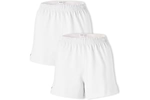 Soffe Womens Womens Authentic Cheer Shorts, 3” Inseam