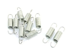 uxcell 10 Pcs Brake and Clutch Pedal Return Coil Springs for Motorcycle