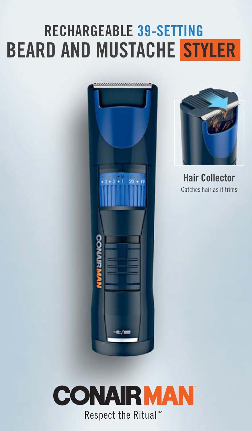 conairman beard and mustache styler