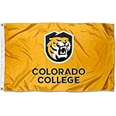 Colorado College Tigers Gold Flag
