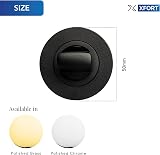 XFORT Matt Black Thumb Turn Lock Bathroom Door Deadbolt Kit view 3