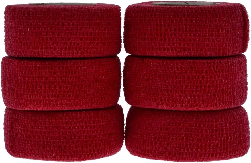 Andover Flexible Sports Tape Wrap (6 Pack), Orange, 1": Sports & Outdoors