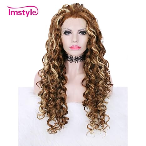 Buy Imstyle Beyonce Hair Wig Synthetic Lace Front Wig Long Curly