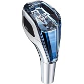 PURISUN VIP Crystal car Shift knob Button LED Touch-Activated Illuminated Gearbox Shift Lever Compatible with Lexus Toyota Mazda Mitsubishi Zero Automatic Transmission Shift Accessories