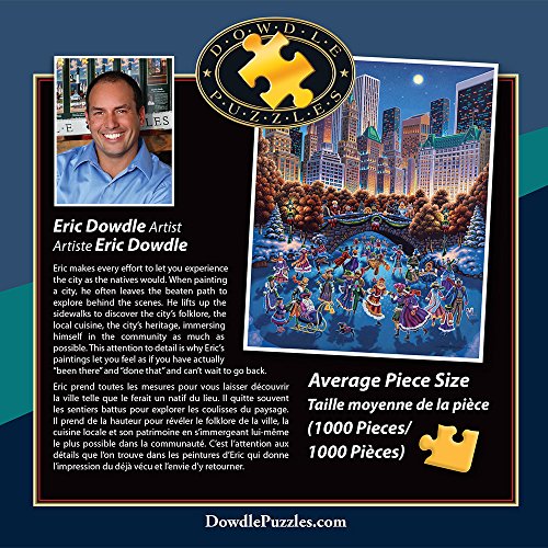 Jigsaw Puzzle - Central Park 1000 Pc By Dowdle Folk Art