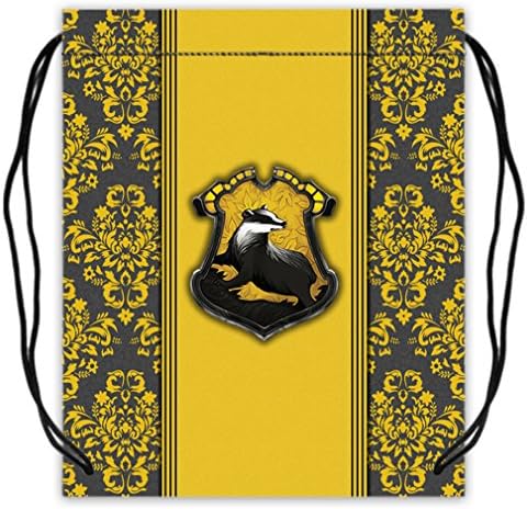 Harry Potter Theme Polyester Fabric Basketball Drawstring Bags Drawstring Tote