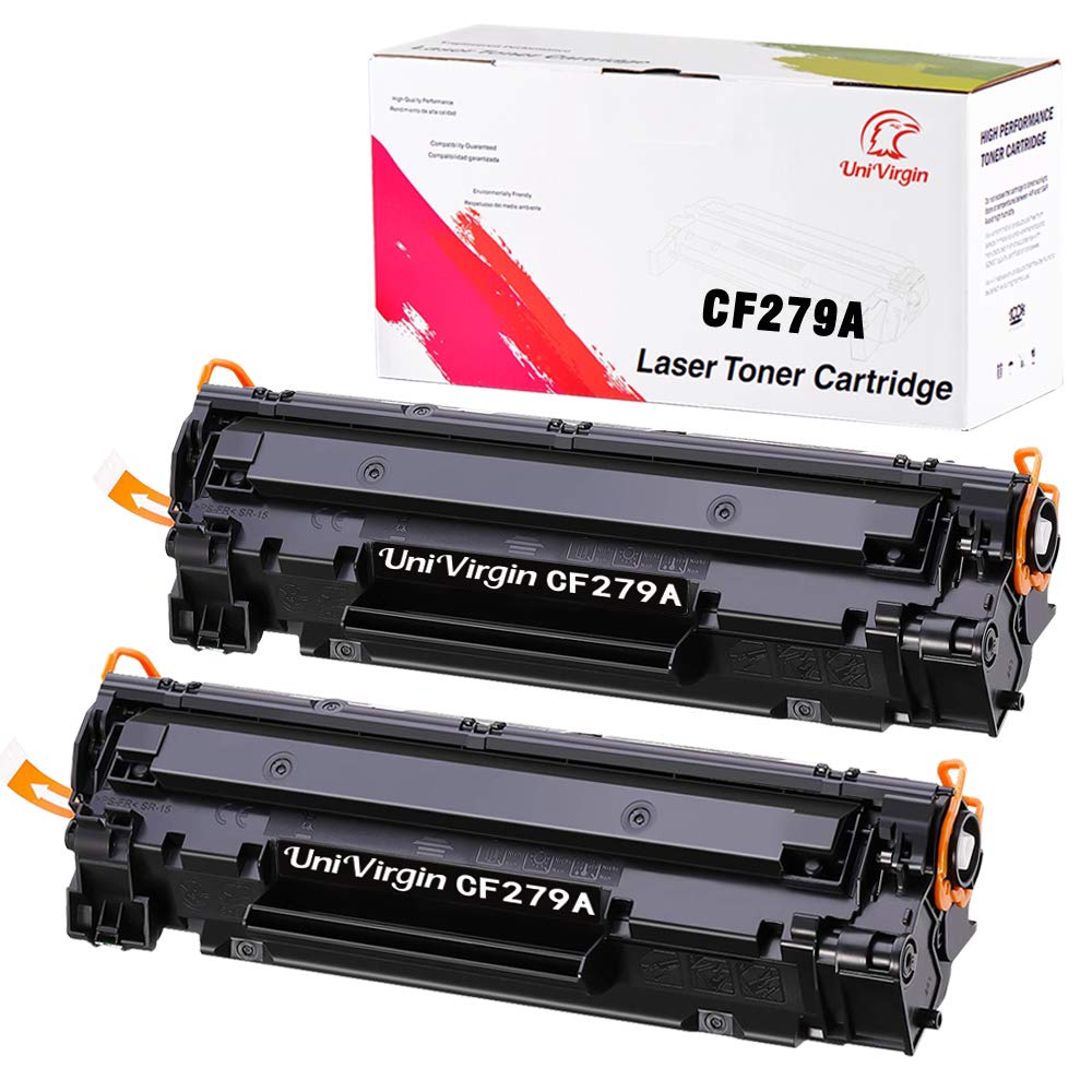 AQINK 2-Pack Compatible HP 79A CF279A Replacement for Black Toner Cartridge fits for HP LaserJet Pro M12w M12a MFP M26a M26w M26nw Printer