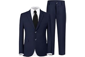 YAVAKOOR Boys Slim Fit Suits for Boy Suit Set Kids Dresswear for Formal Wedding