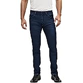 ETHANOL Mens Super Comfy Straight Stretch Knit Jersey Denim Five Pocket Jean