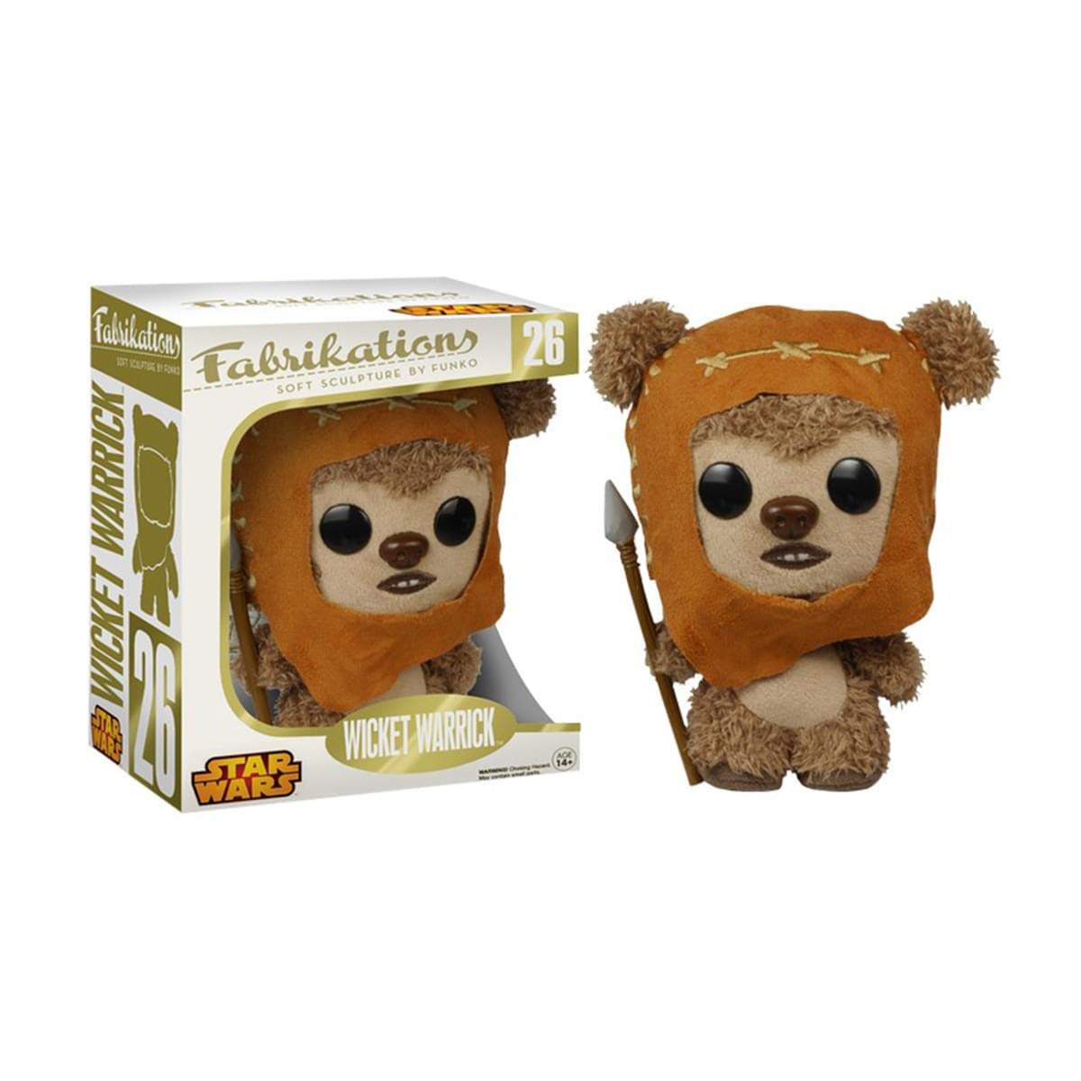 Funko - Peluche Star Wars - Wicket Fabrikations 18cm - 0849803061999