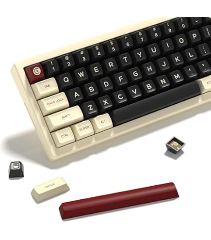 【美品】キーキャップ Ducky x Hardcap Afterglow 108 Amazon.com: Ducky x Hardcap Afterglow 108 Key SA Profile