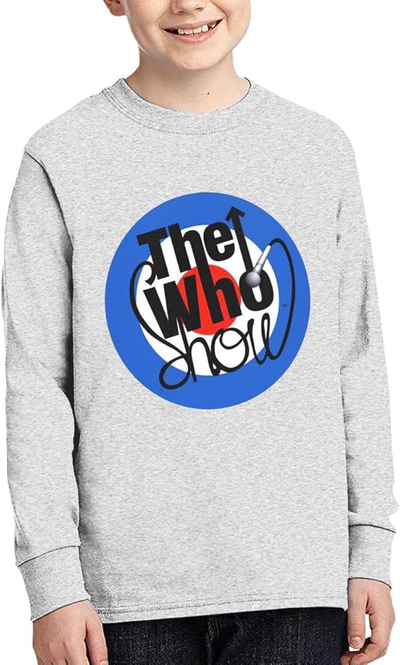 Amazon Co Jp ザ フー The Who 子供服 長袖 ティーシャツ クラシック 無地 プリント Tシャツ Black 服 ファッション小物