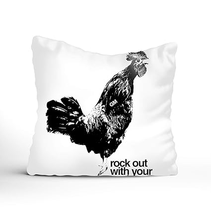 Amazon Com Sophia Emma Rock Out With Your Cock Out Pillow Cases