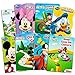 Bendon Publishing Disney Mickey Mouse My First Books Super Set (8 Shaped Board Books: Alphabet, Colors, Numbers, Shapes and Story Books)