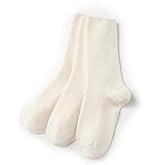Embouro Wool Cashmere 3 Pair Socks for Women and Men, with Gift Box